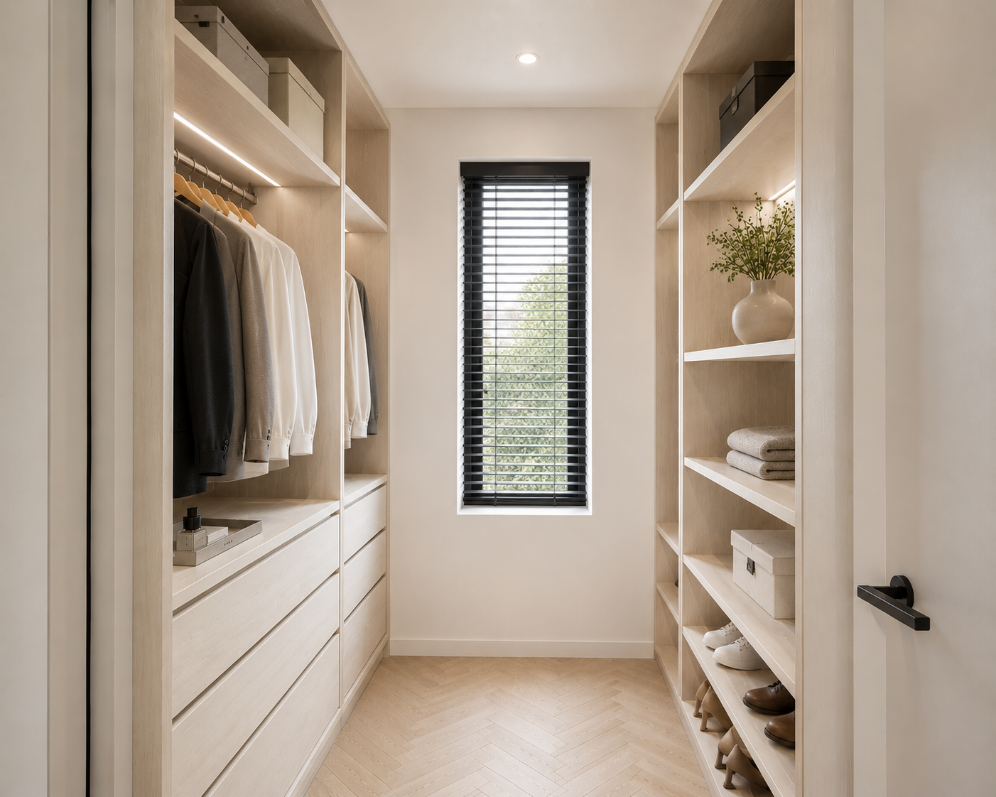 Voorbeeld inloopkast Kastenstudio