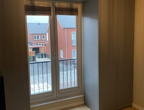 Maatwerkkast om een Frans balkon